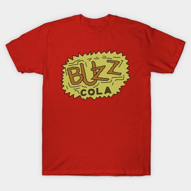 Buzz Cola Logo T-Shirt by saintpetty